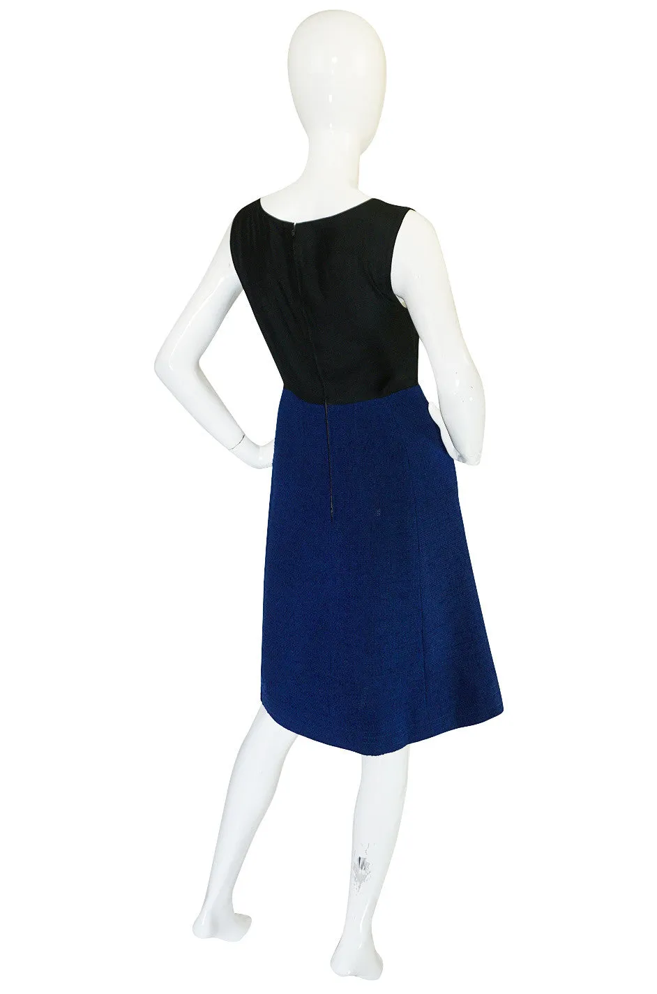 1950s Rare Christian Dior for Japan Blue Suit