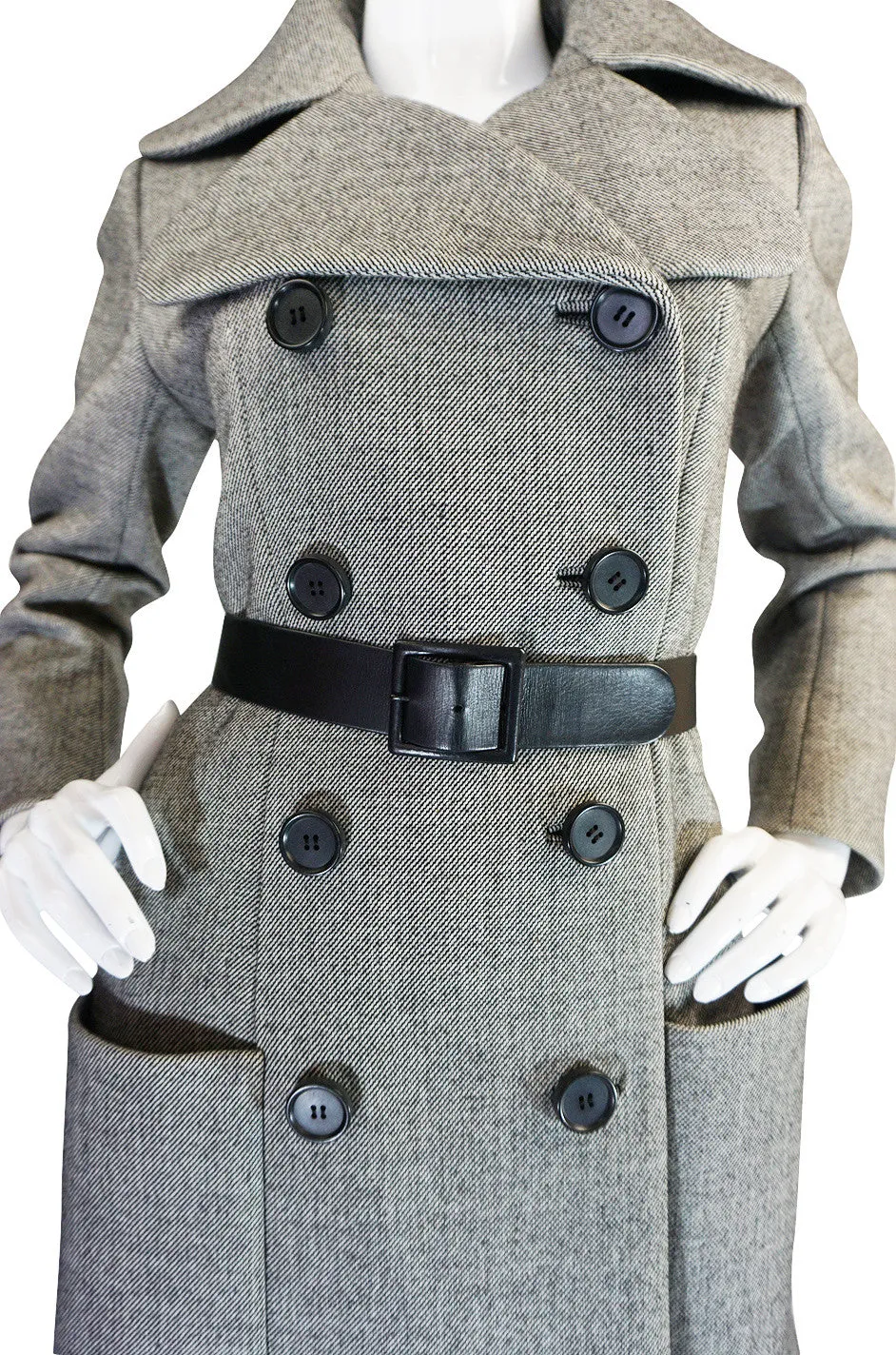 1960s Beautifully Tailored Norman Norell Couture Coat