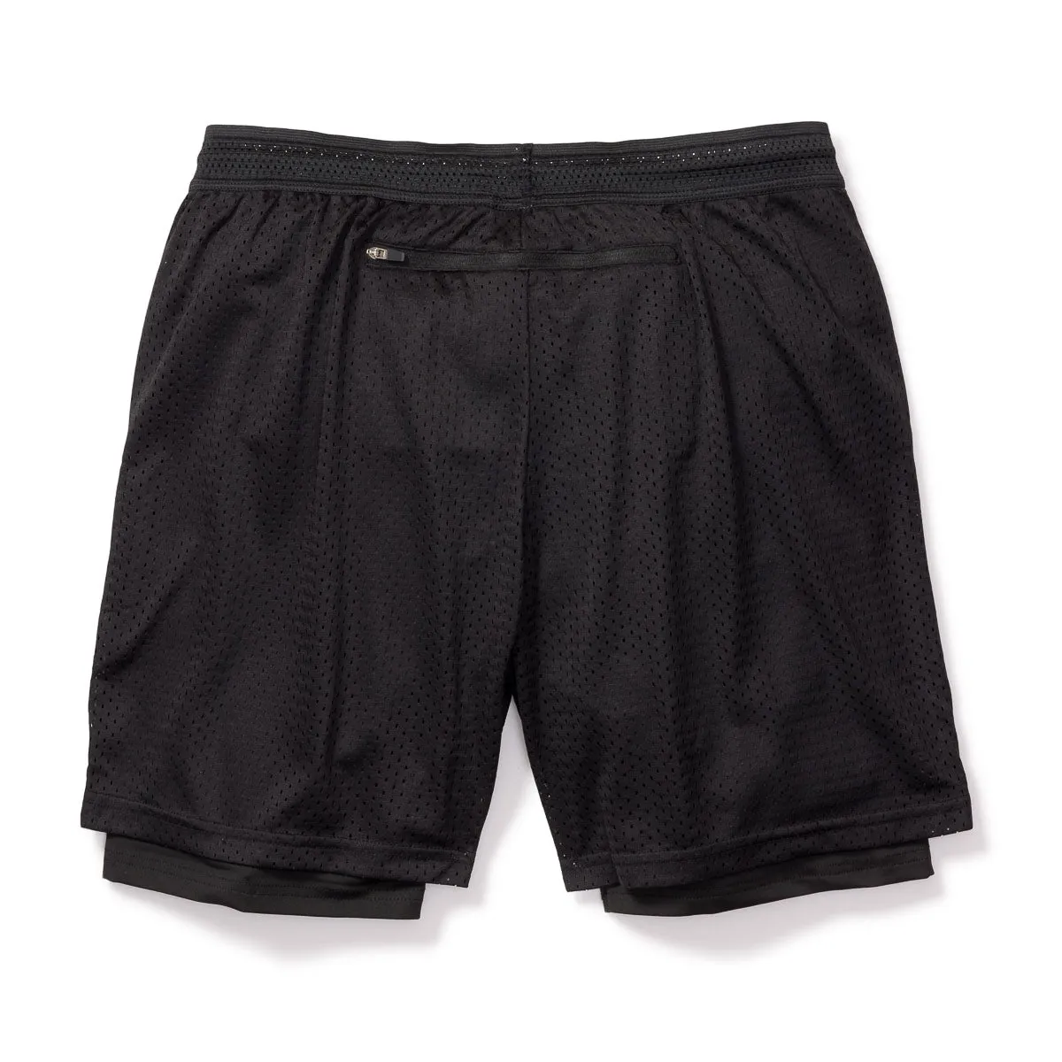 3:16 Eternal Life - Double Layer Athletic Short - Black