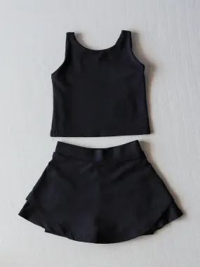 Active Skort Set - Black