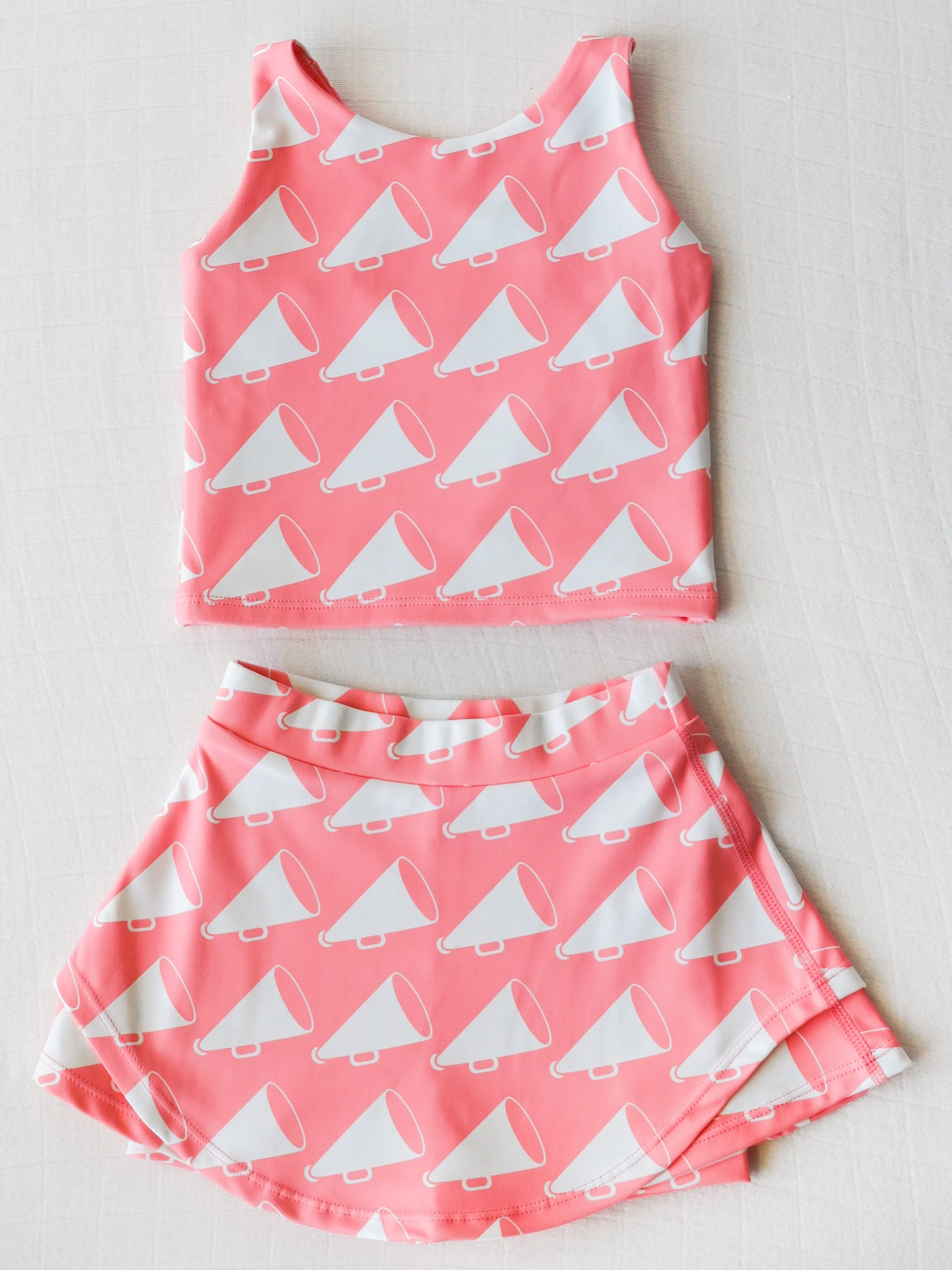 Active Skort Set - Cheer Squad Pink