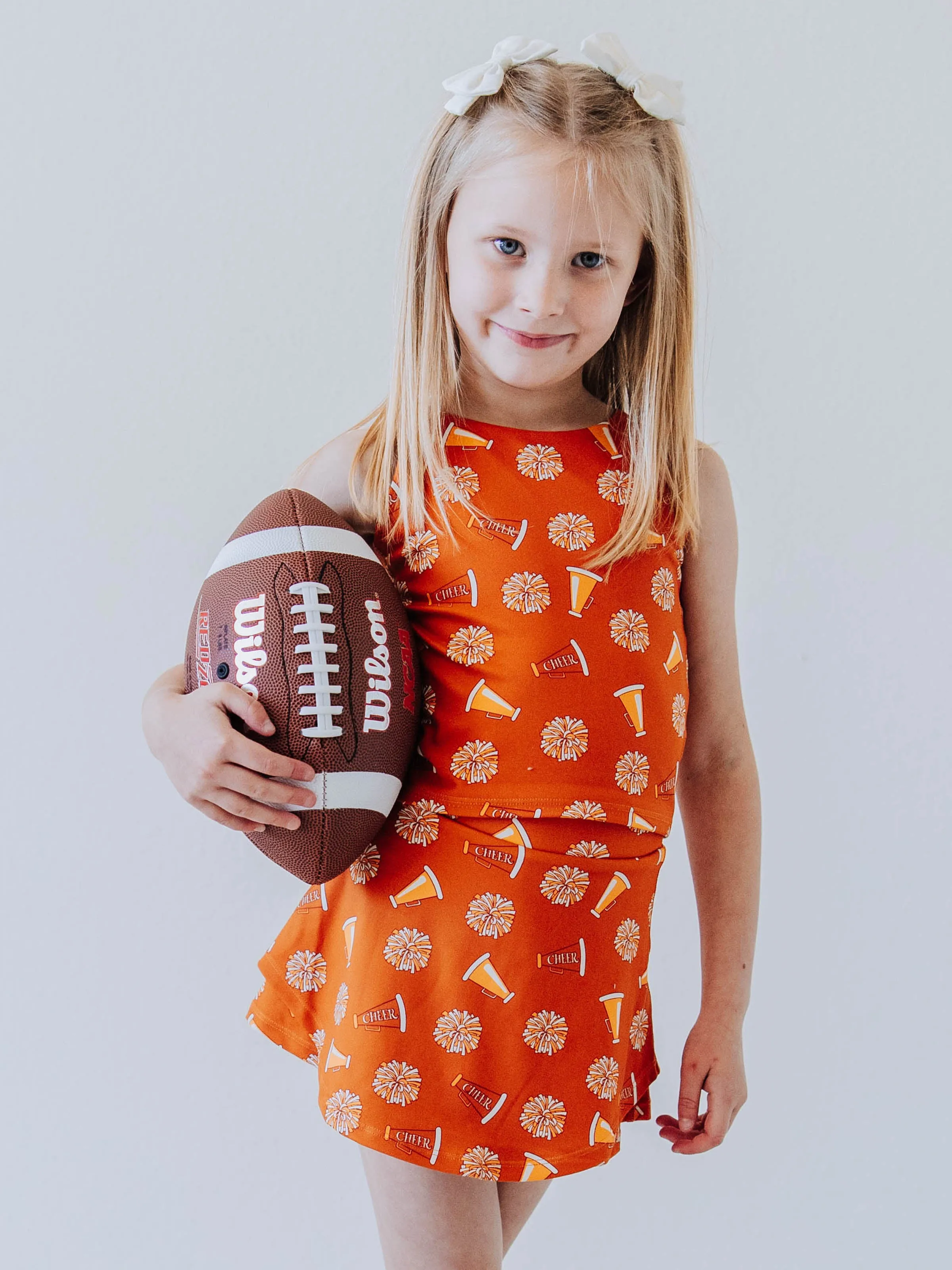 Active Skort Set - Pep Rally Burnt Orange