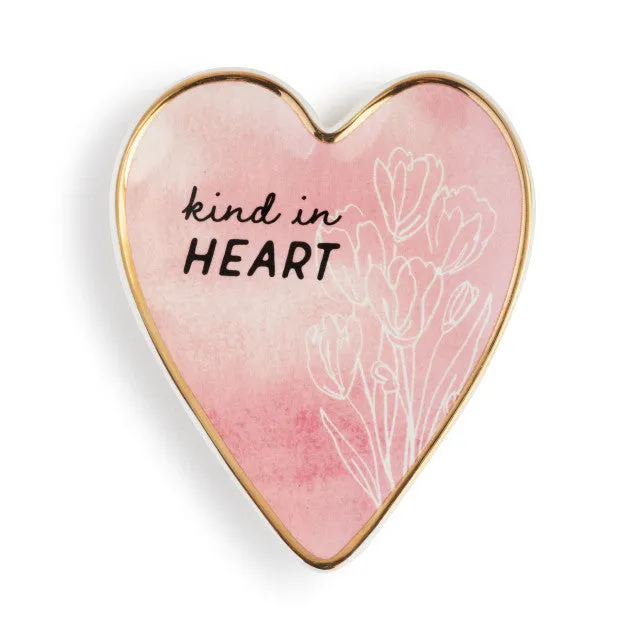 ART HEART TRINKET DISH