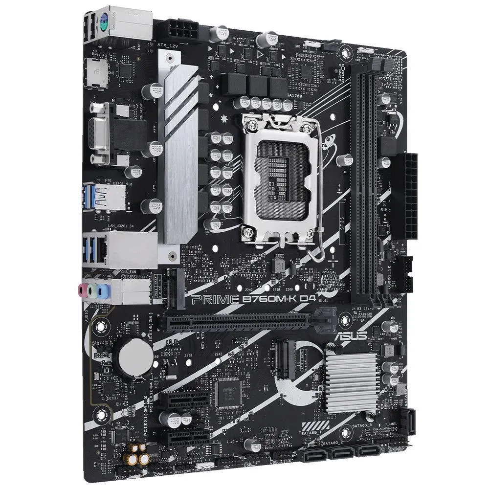 Asus PRIME B760M-K D4 Motherboard LGA 1700