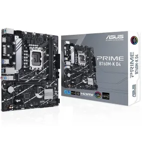 Asus PRIME B760M-K D4 Motherboard LGA 1700