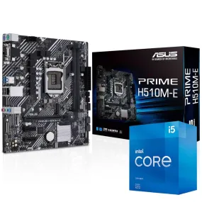 ASUS Prime H510M-E Motherboard LGA 1200   Intel Core i5-11400F Processor LGA 1200