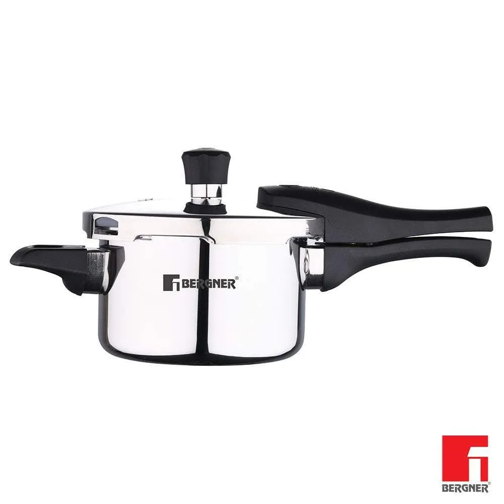 Bergner Triply Pressure Cooker Argent Elements (With ISI Mark)