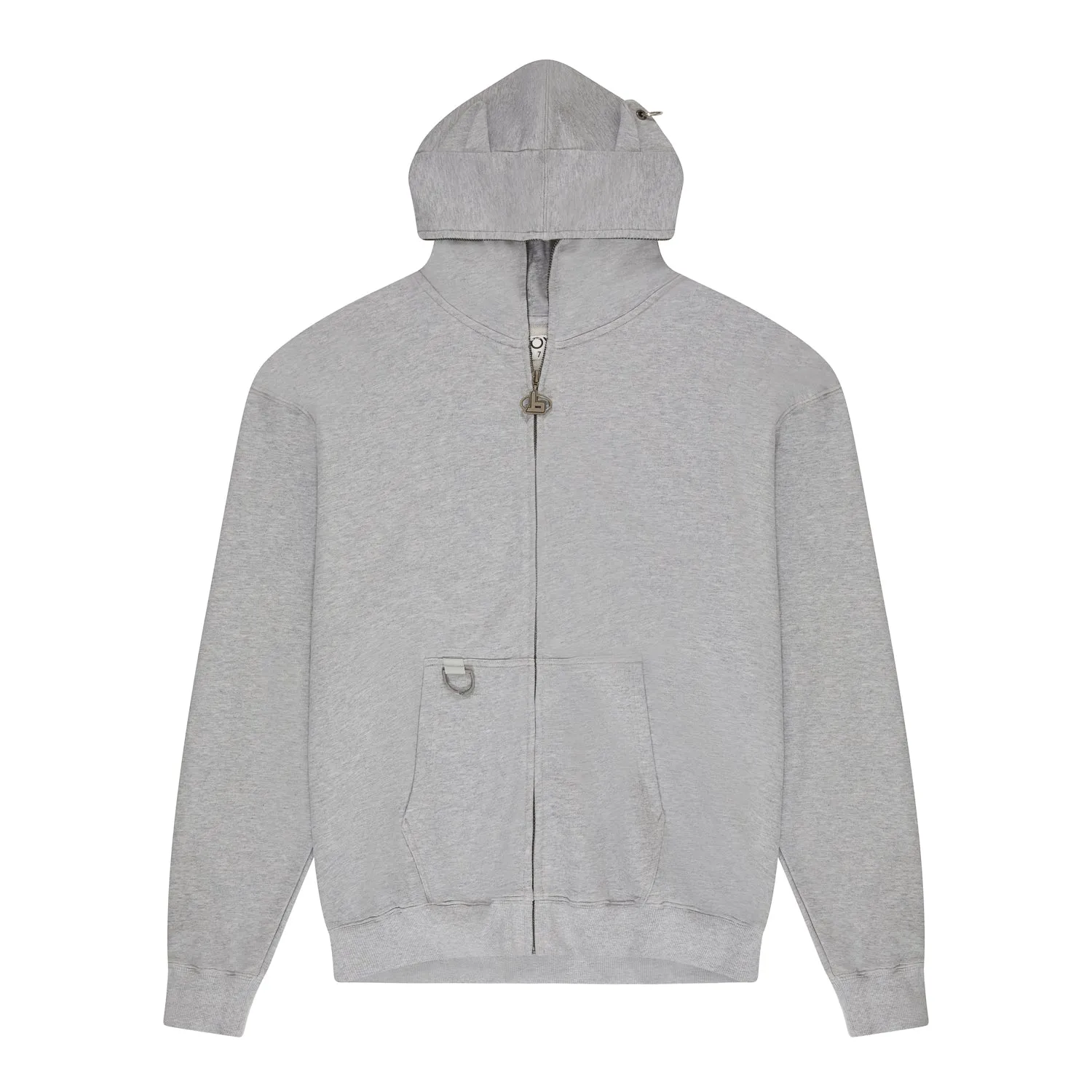 BOY ANIMATED HOOD - GREY MARL