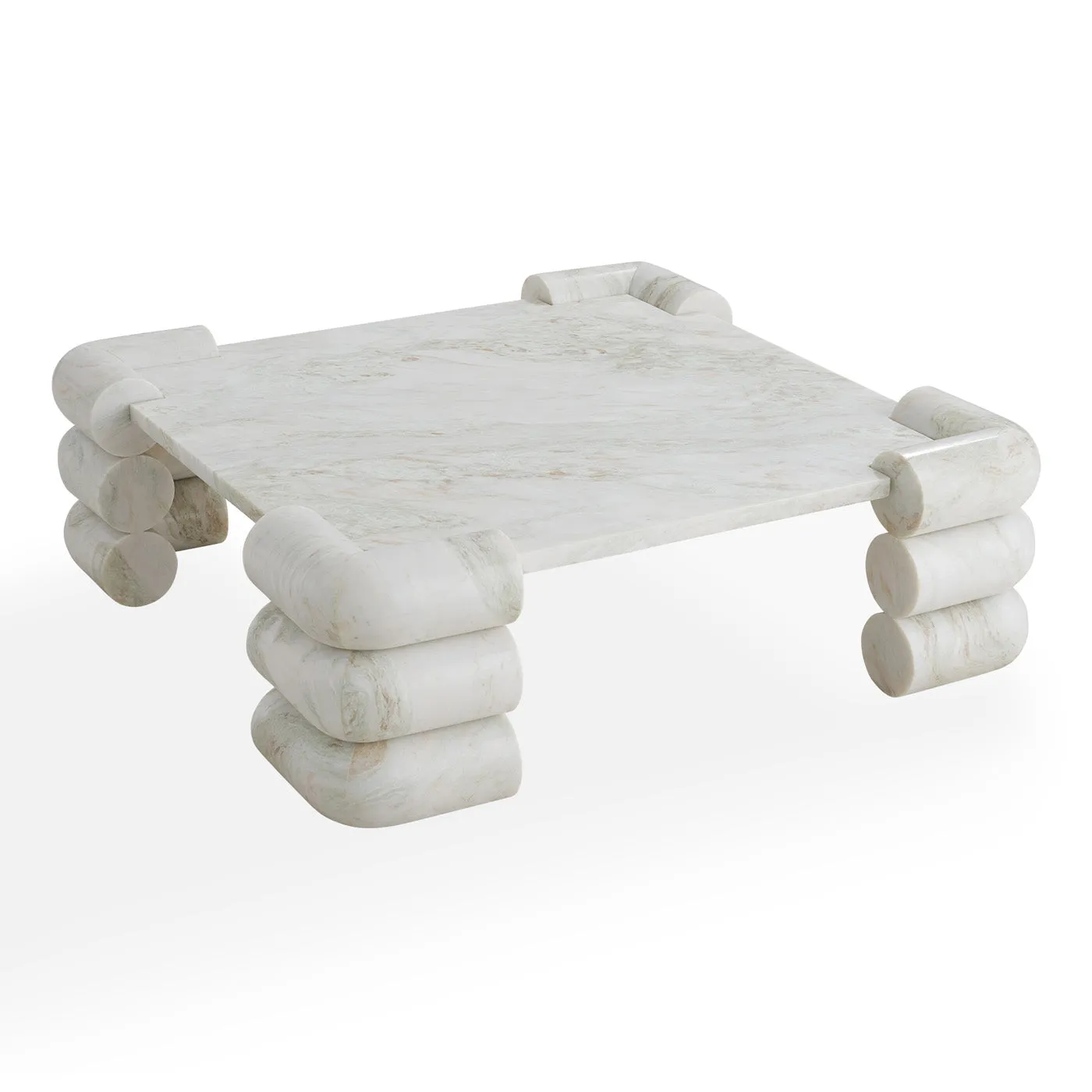 Circuit Marble Cocktail Table