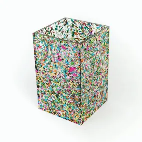 CONFETTI ACRYLIC PEN CUP