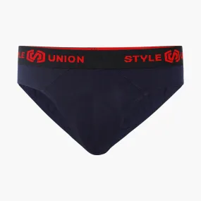 Cotton Navy Mens Brief