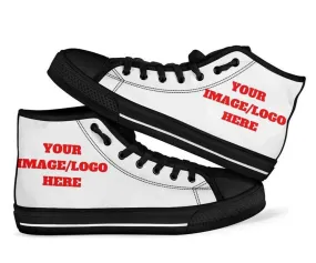 Custom Design Your Own High Top Converse Style Sneaker Shoes