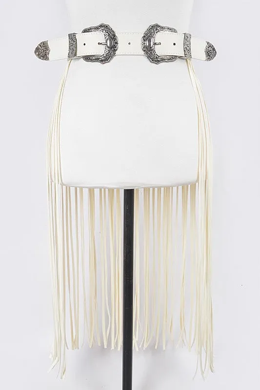 Double Buckle Curtain Fringe Belt