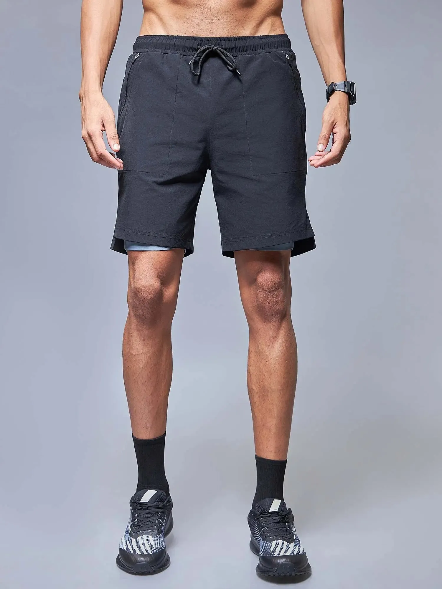 DuoFlex Black Shorts