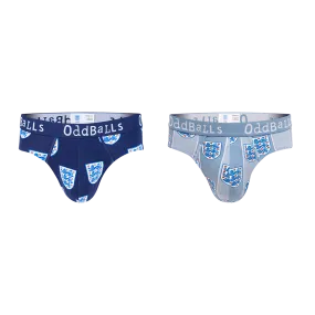 England FA Classic & Away Bundle - Mens Briefs 2 Pack Bundle