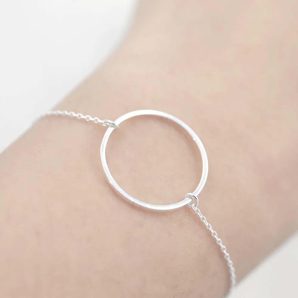 Forever eternity Bracelet (Large) - Silver