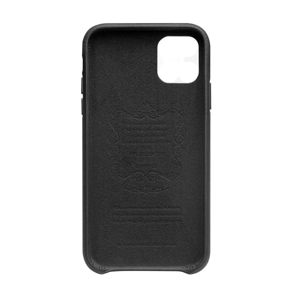 Genuine Leather Silm Back Cover for iPhone