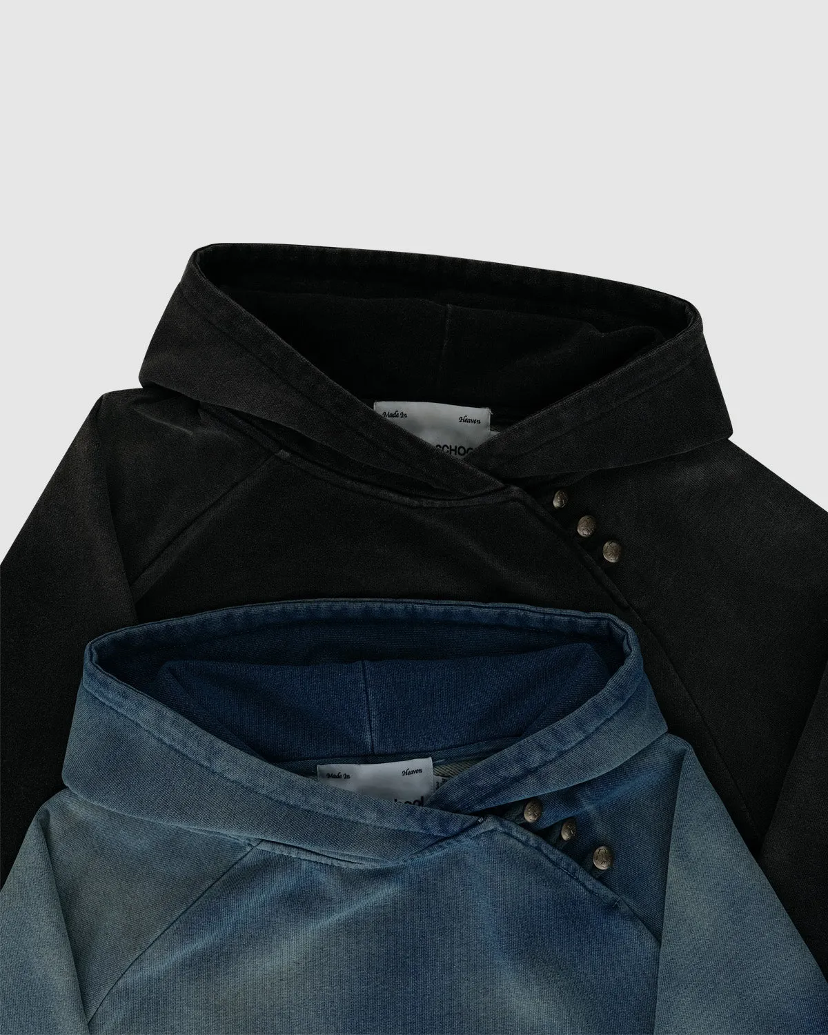 INDIGO WASH HANBOK HOODIE