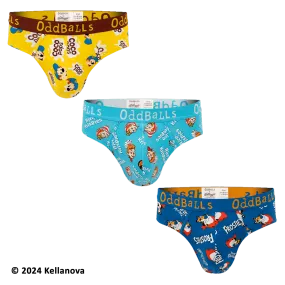 Kelloggs Variety - Mens Briefs 3 Pack Bundle