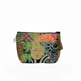 Koala Boho Collection: Makeup Bag in Dark Multi