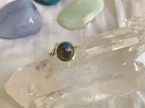 Labradorite Efimia Ring - Round