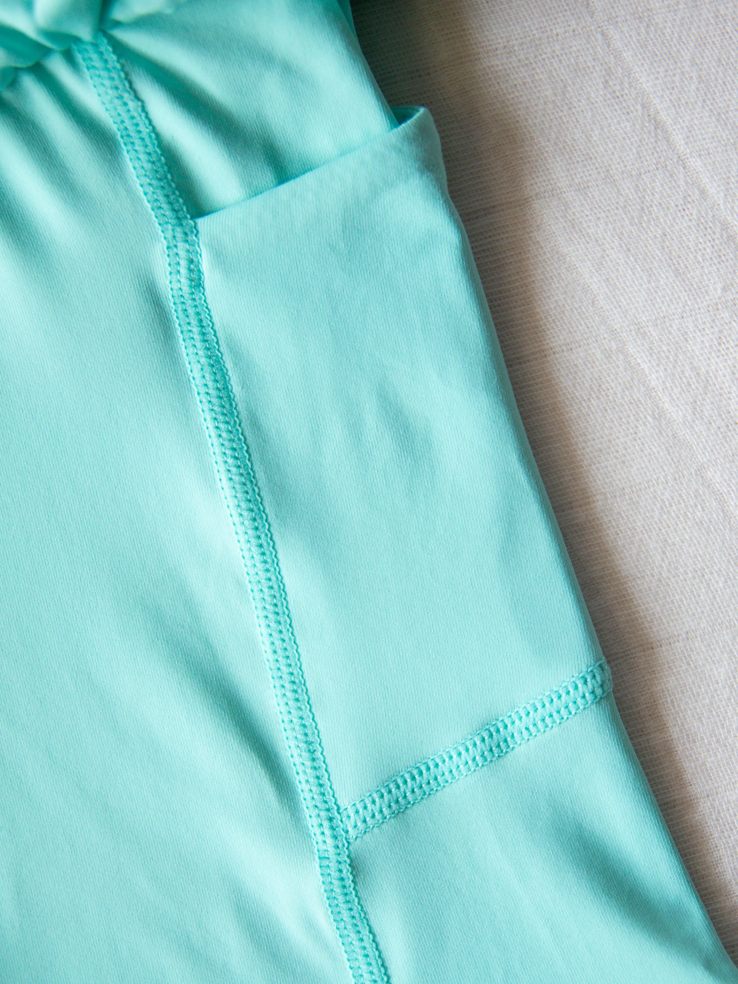 Layered Tennis Skort - Aqua