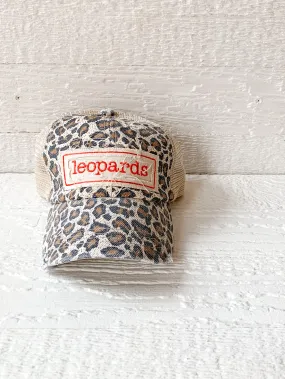 LEOPARD CAP W/ LEOPARDS PATCH