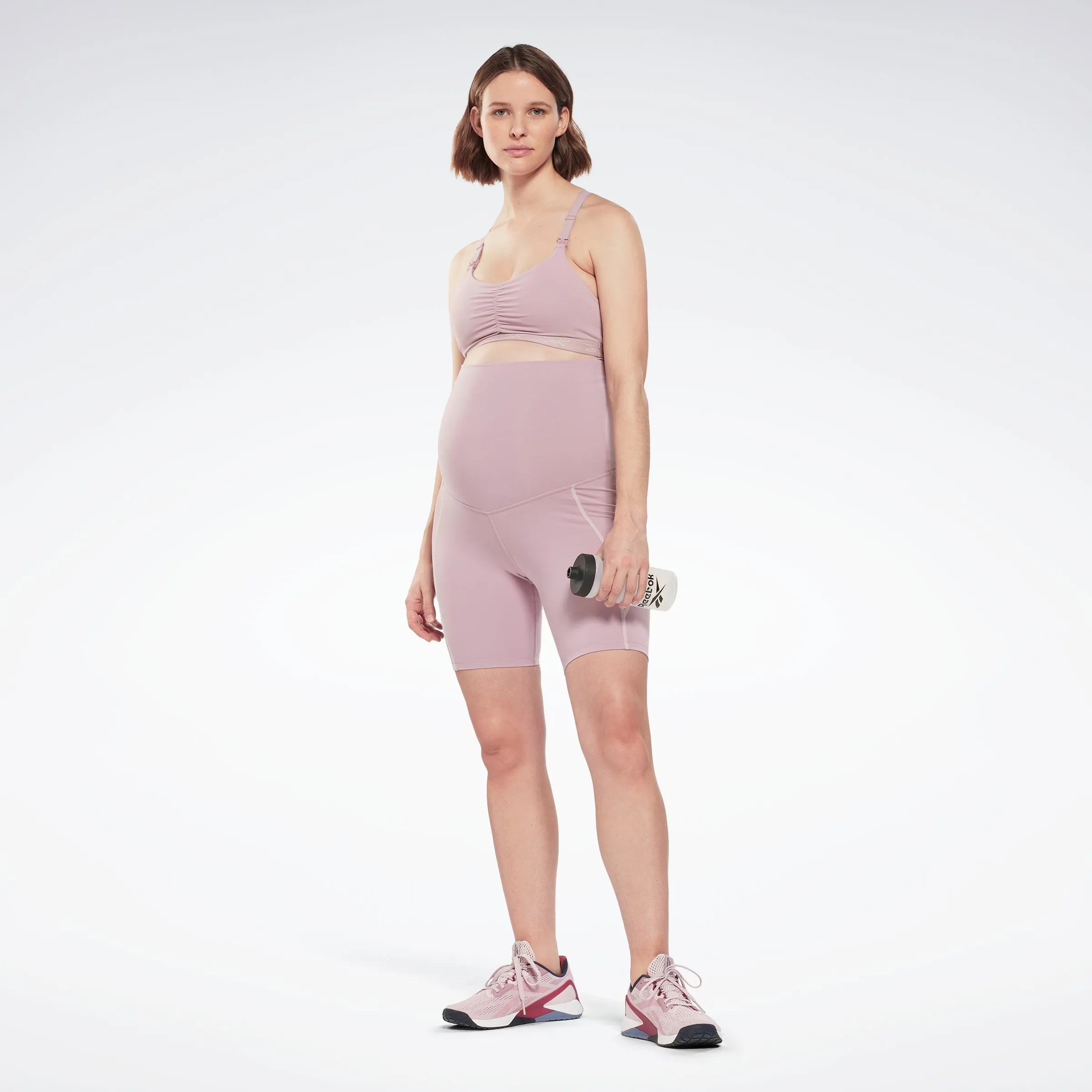 Lux Maternity Short Infused Lilac