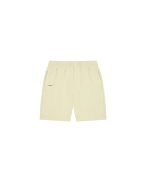 Mens DNA Double Jersey Panelled Shorts—maitake beige