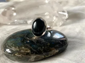 Onyx Ariel Ring - Medium Oval