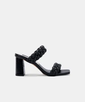 PAILY HEELS IN BLACK STELLA - re:vita