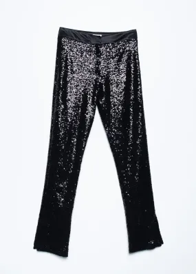 Pantaloni con paillettes