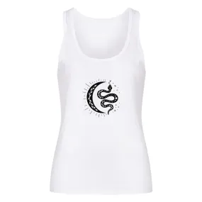 Premium Organic Tanktop | Boho Snake