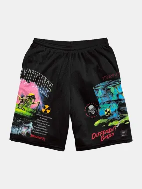 Primitive x Megadeath Birth Mesh Shorts