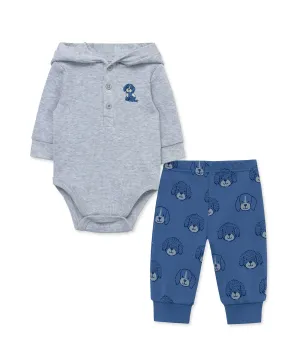 Puppy Bodysuit & Pant Set (12M-24M)