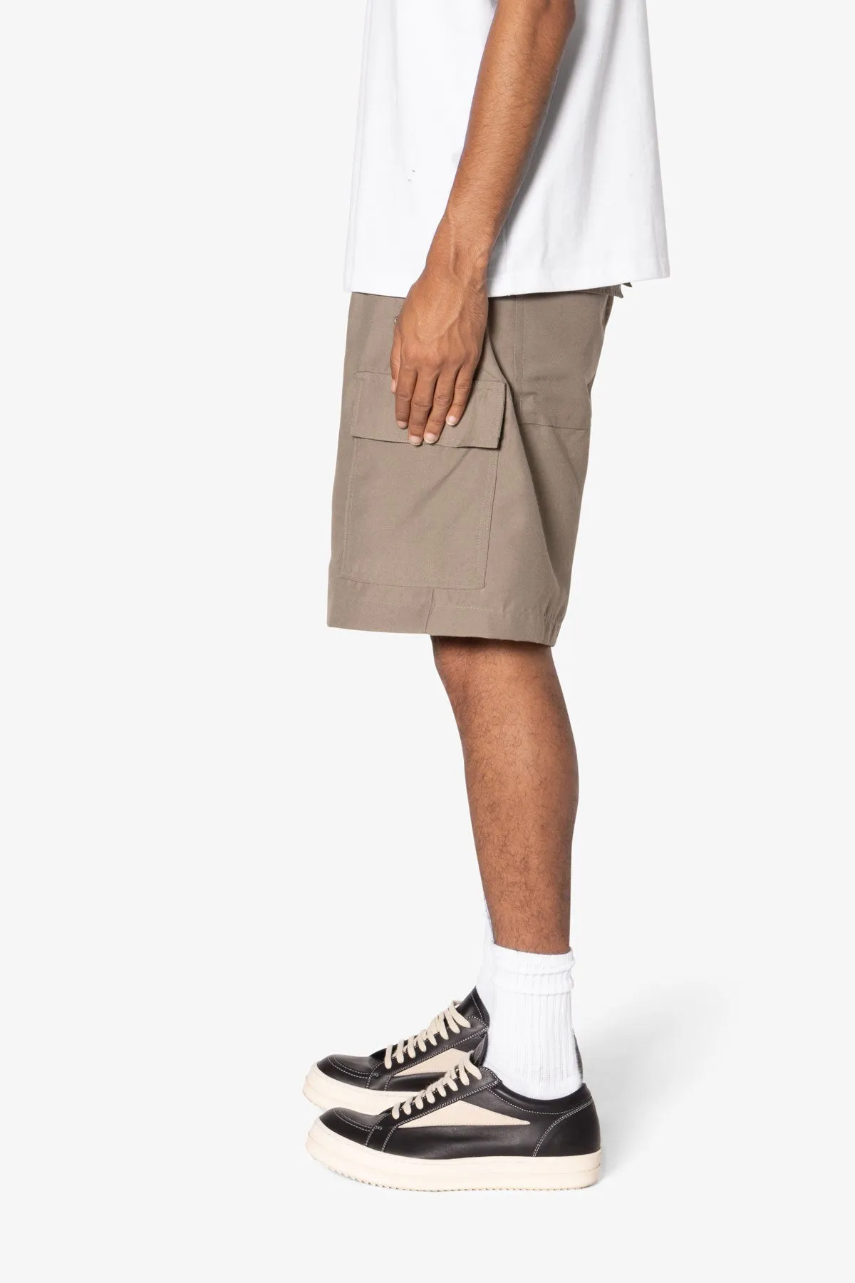 Rave Double Cargo Shorts - Olive