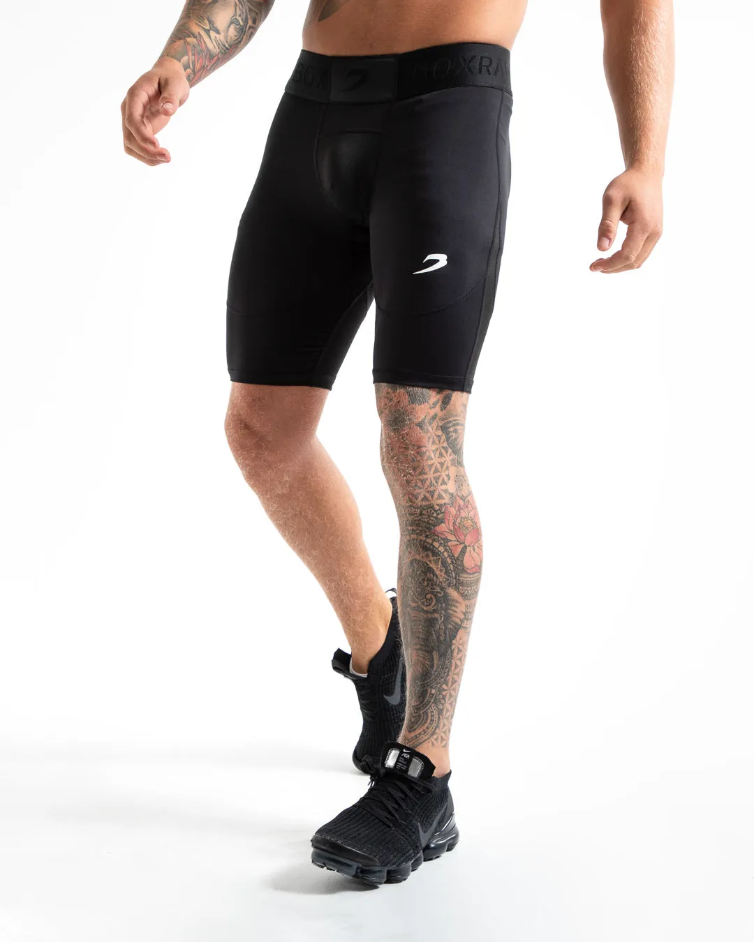 Saddler Compression Shorts - Black