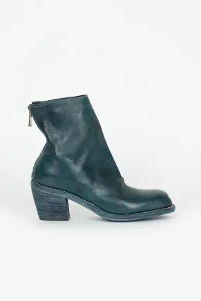 SB06D Full Grain Cuban Heel Zip Back Boot CV72T