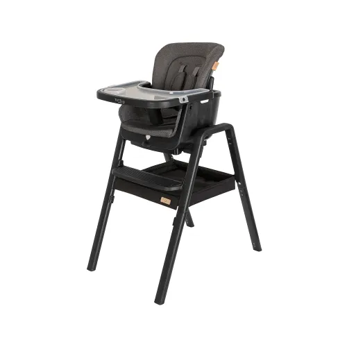 Tutti Bambini Nova Highchair - Black/Black