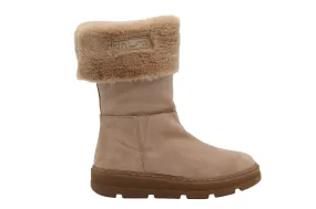 UNISA FOSSY Camel Suede Ugg Style Fur Lined Boot